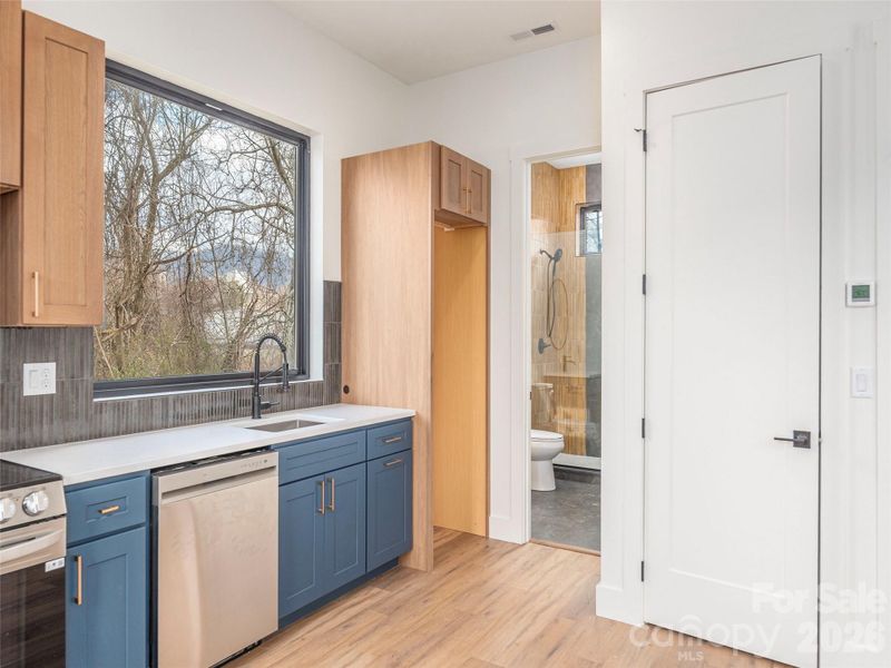 Furnished interior view inside a new home in , Waynesville (Image 7).