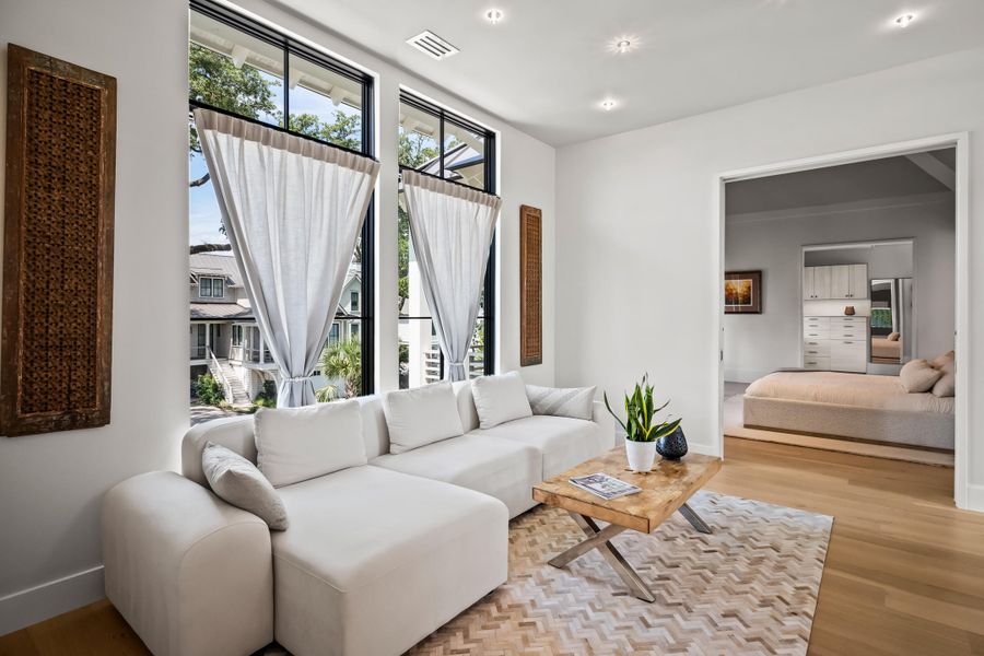 Furnished interior view inside a new home in , Mount Pleasant (Image 64). Furnished interior view inside a new home in , Mount Pleasant (Image 64).