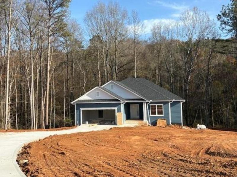 In-progress construction of a new home in Eagle Heights, Maysville, GA (Image 1).