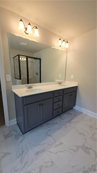 Furnished interior view inside a new home in , Grayson (Image 11).