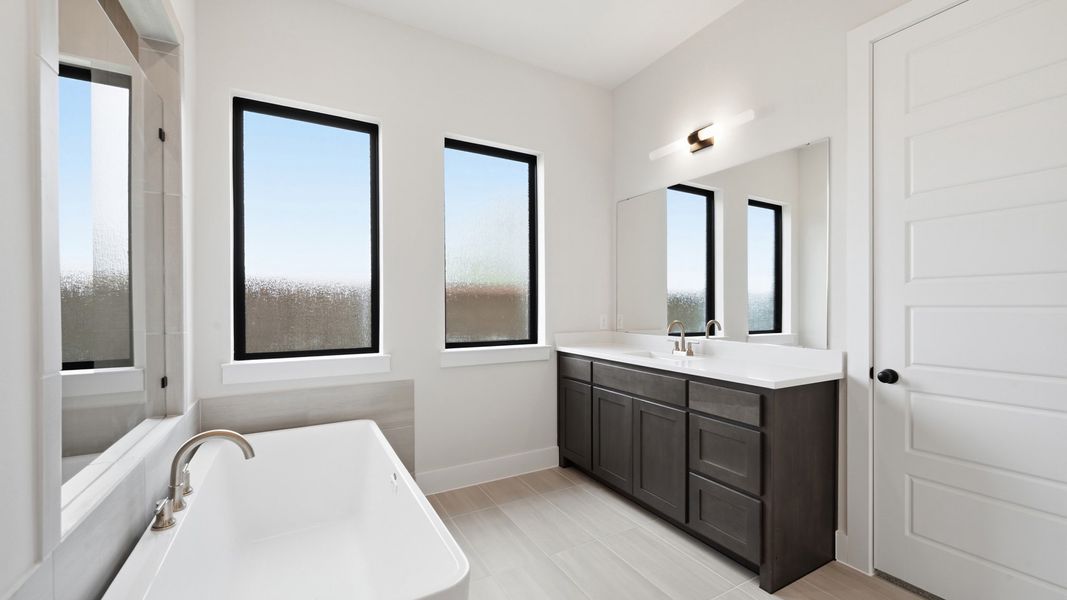 Furnished interior view inside a new home in The Parks at Wilson Creek, Celina (Image 13).