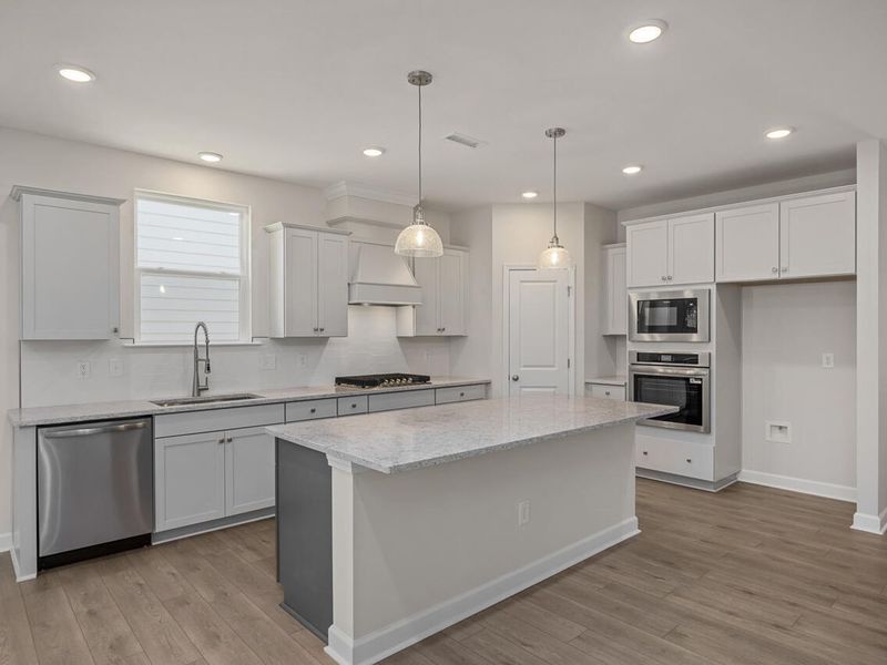 Furnished interior view inside a new home in Sage on North Main, Wake Forest (Image 5).