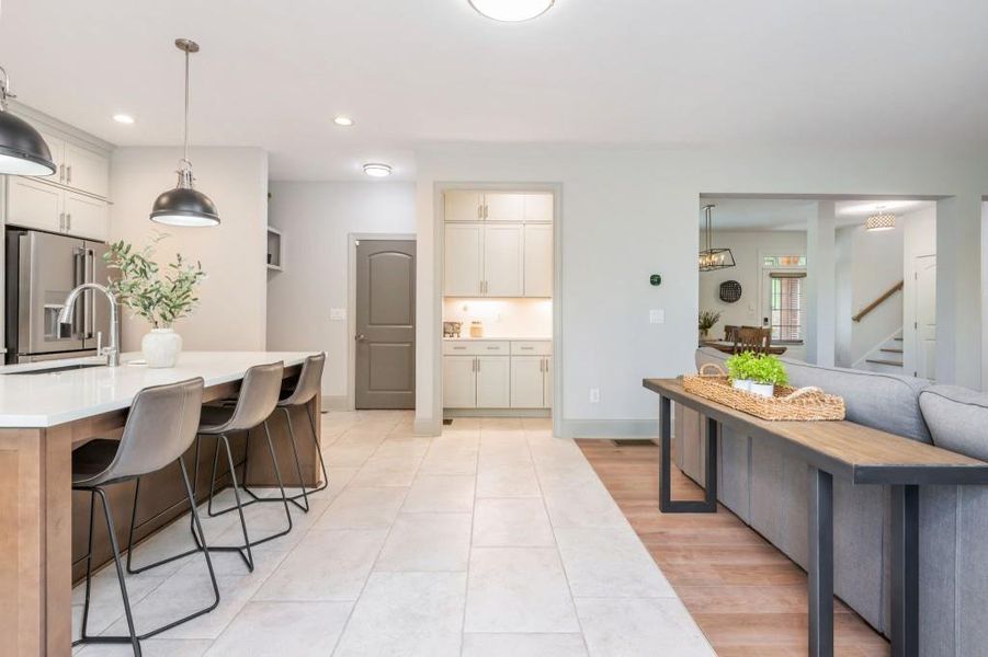 Furnished interior view inside a new home in Liberty Springs, Woodstock (Image 33).