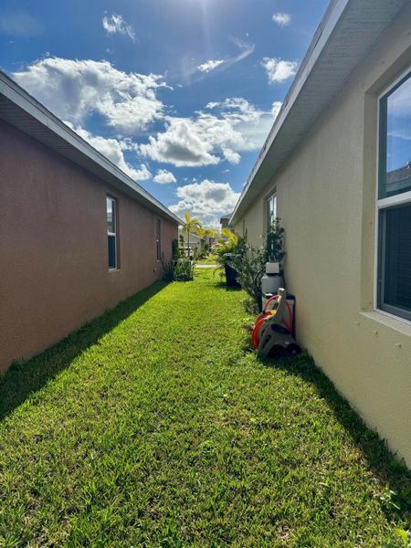 Exterior details and patio area of a home in , Port St. Lucie (Image 3). Exterior details and patio area of a home in , Port St. Lucie (Image 3).