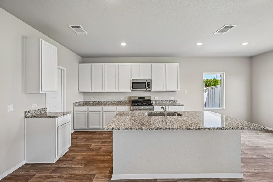 Furnished interior view inside a new home in Casetta Ranch, Kyle (Image 6).