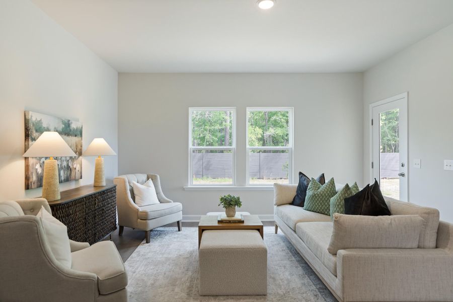 Furnished interior view inside a new home in Hammock Walk at Nexton, Summerville (Image 14). Furnished interior view inside a new home in Hammock Walk at Nexton, Summerville (Image 14).