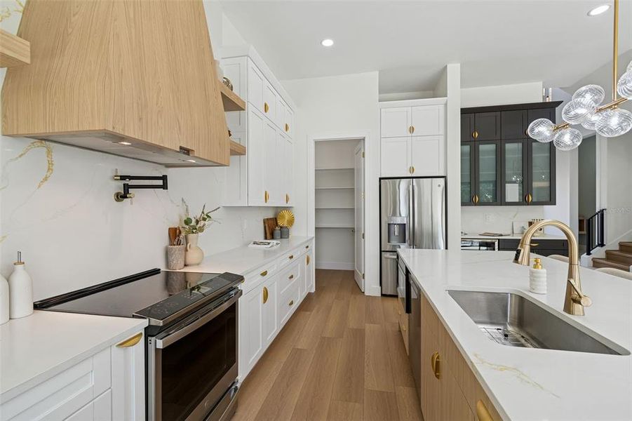 Furnished interior view inside a new home in , Tampa (Image 33).
