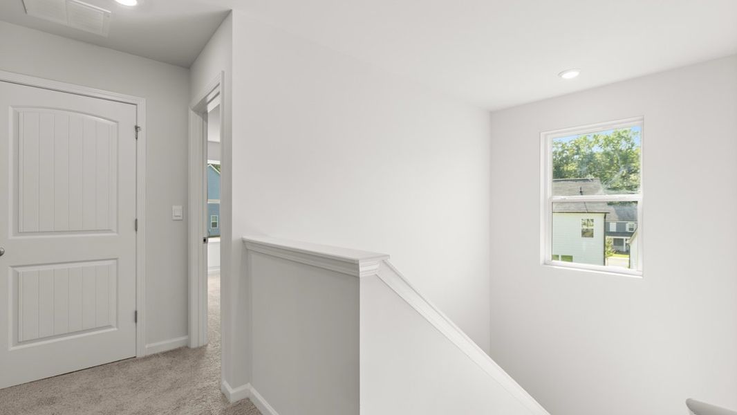 Representative unfurnished interior of a home built from the Belhaven by D.R. Horton in Braselton Village, Braselton (Image 23).