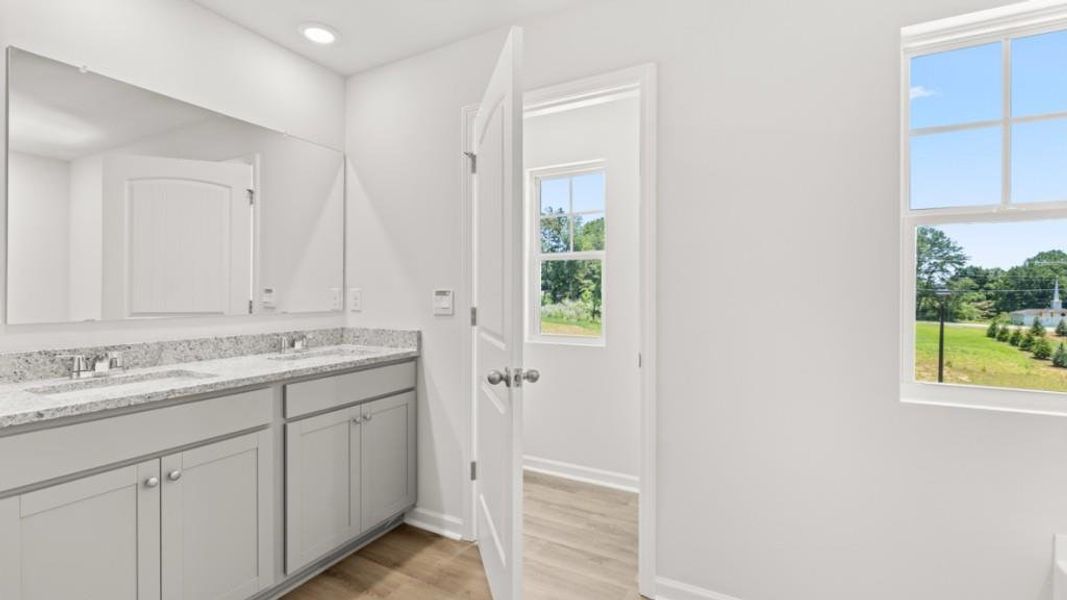 Furnished interior view inside a new home in Village at Pine Valley, Gainesville (Image 8).