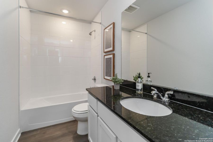 Furnished interior view inside a new home in Katzer Ranch, Converse (Image 14). Furnished interior view inside a new home in Katzer Ranch, Converse (Image 14).