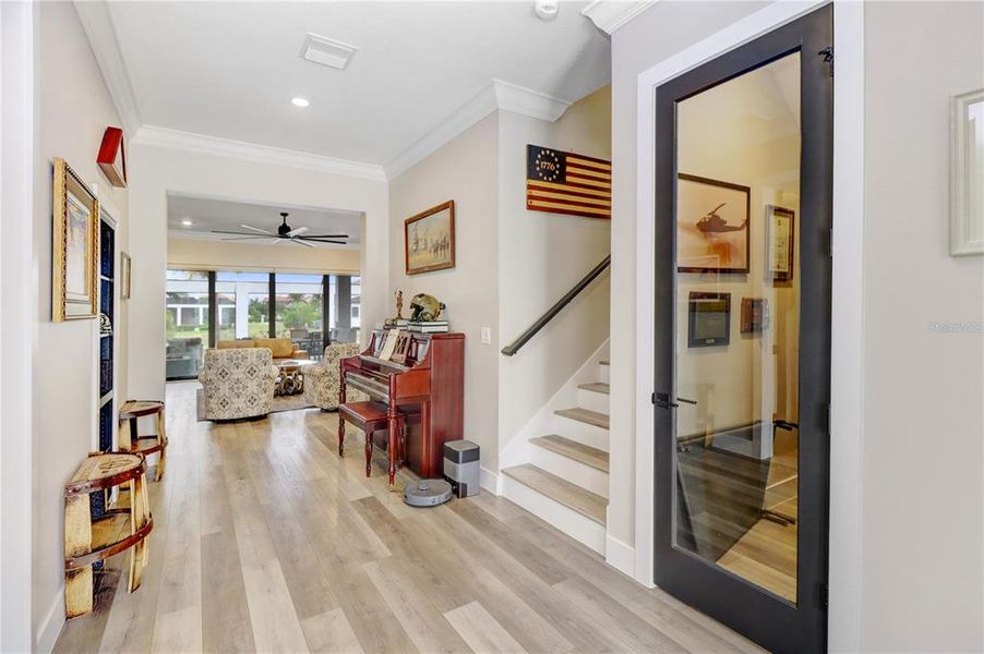 Furnished interior view inside a new home in , Apollo Beach (Image 16). Furnished interior view inside a new home in , Apollo Beach (Image 16).