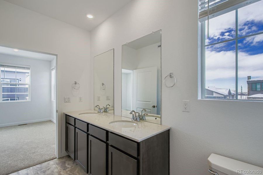Furnished interior view inside a new home in Sterling Ranch: The Parkside Collection, Littleton (Image 4).