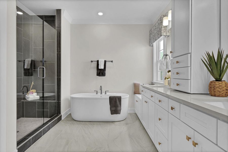 Furnished interior view inside a new home in , Summerville (Image 37).