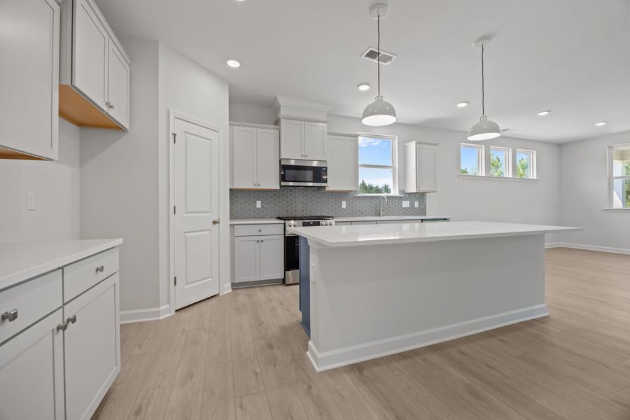 Representative furnished interior of a home built from the The Ashport B by Davidson Homes LLC in Saddle Creek Ranch, Cibolo (Image 6).