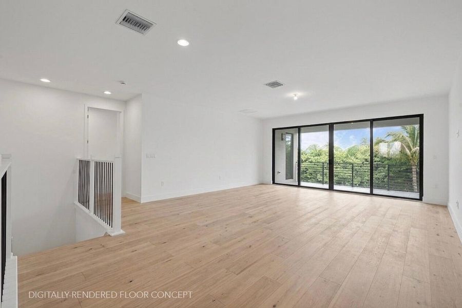 Loft w Virtual Staged Floors Loft w Virtual Staged Floors