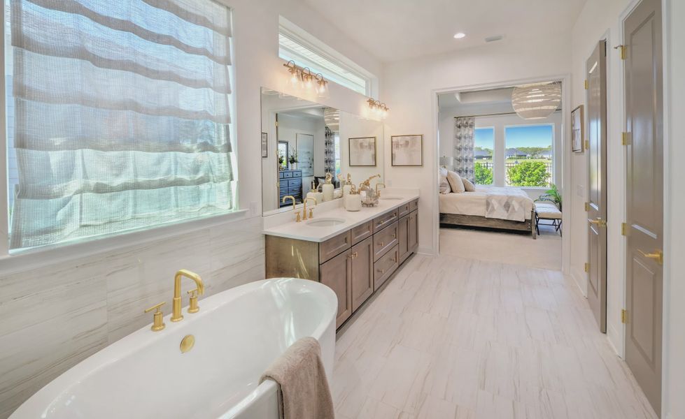 Furnished interior view inside a new home in Oakmont, Gainesville (Image 18).