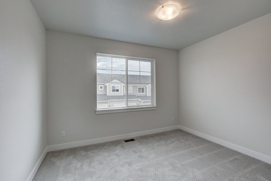 Representative unfurnished interior of a home built from the The Addison by Landmark Homes in The Lakes at Centerra, Loveland (Image 26). Representative unfurnished interior of a home built from the The Addison by Landmark Homes in The Lakes at Centerra, Loveland (Image 26).