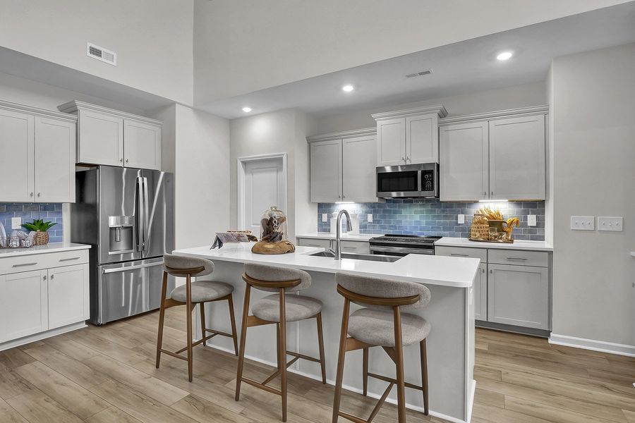Representative furnished interior of a home built from the Hydrangea - Vanguard Collection by Mungo Homes in Bally Castle, Murrells Inlet (Image 4).