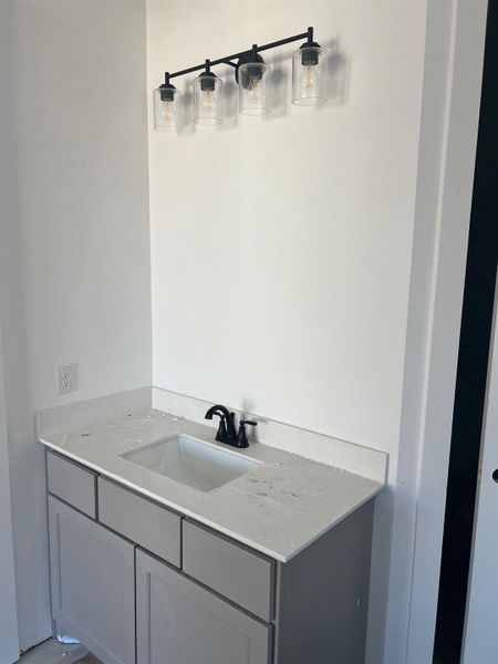 Close-up of interior finishes inside a home in Wood Leaf Reserve, Tomball (Image 13).