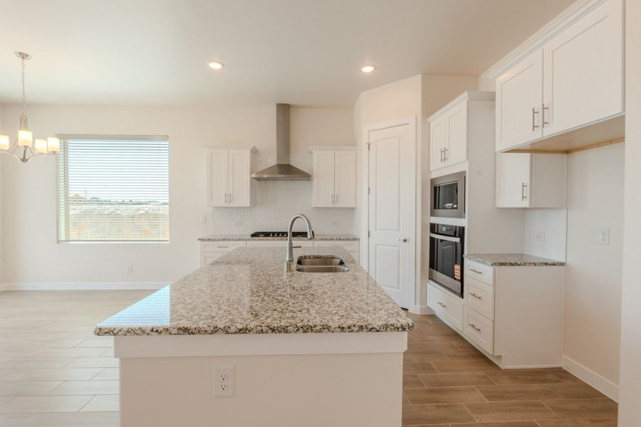 Furnished interior view inside a new home in Emerald Estates, El Paso (Image 5).