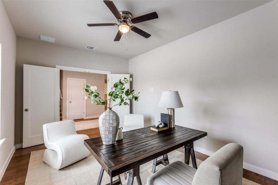 Furnished interior view inside a new home in , Austin (Image 19).