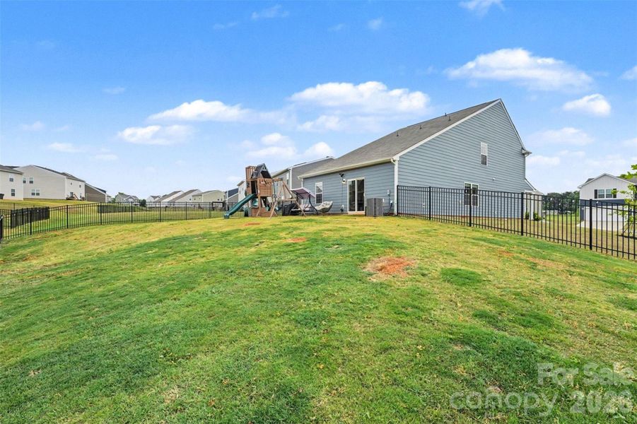 Exterior details and patio area of a home in Sullivan Farm, Statesville (Image 25).