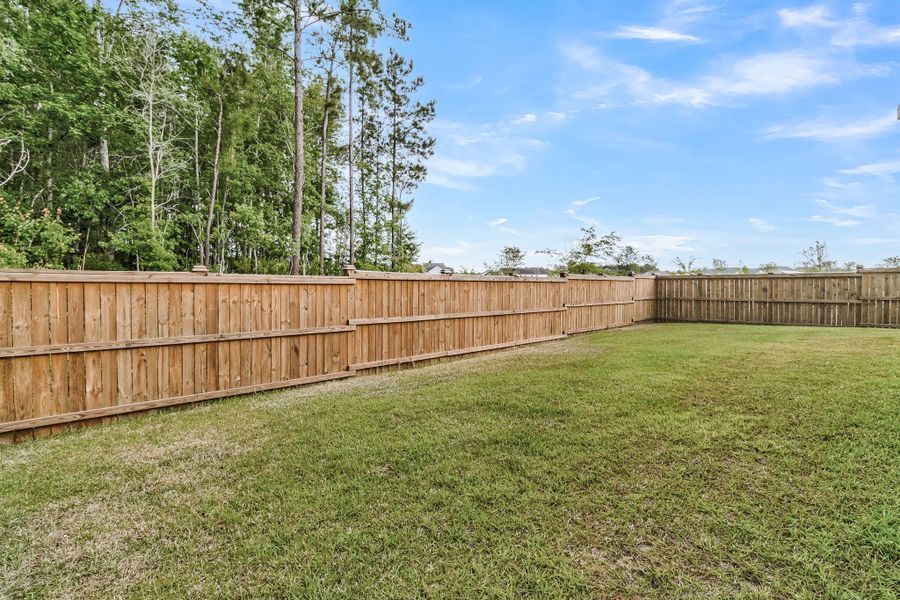 Exterior details and patio area of a home in Heron's Walk at Summers Corner, Summerville (Image 30).