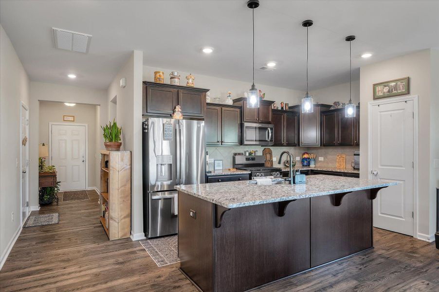 Furnished interior view inside a new home in , Ravenel (Image 14).