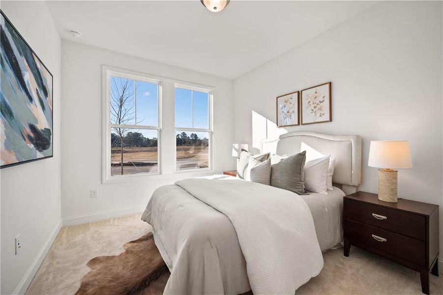 Furnished interior view inside a new home in , Cartersville (Image 7).