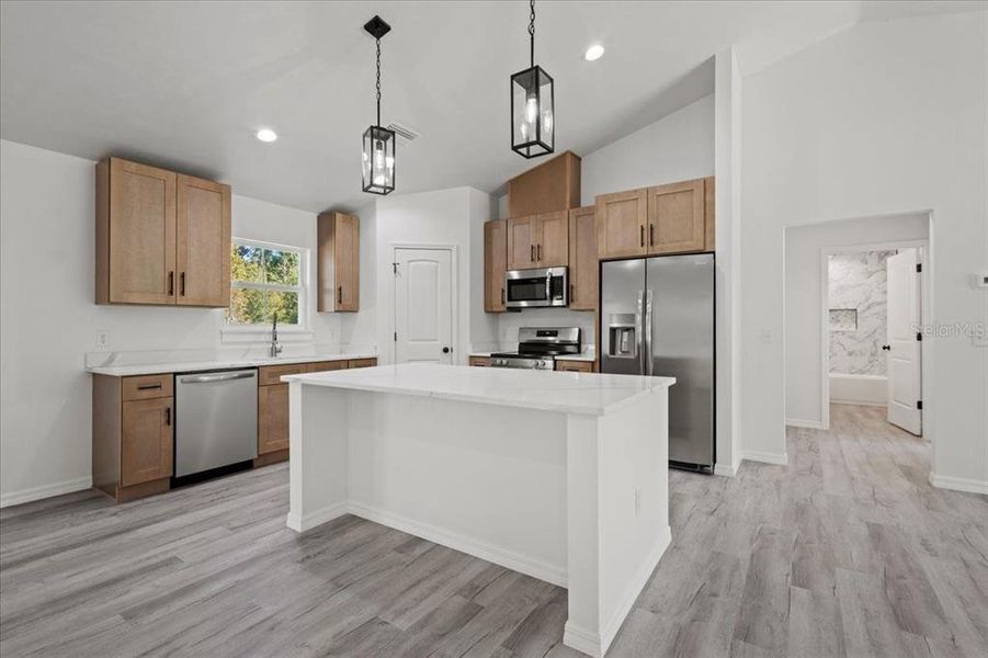 Furnished interior view inside a new home in , Bell (Image 6).
