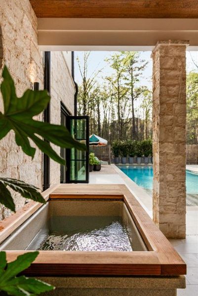 Exterior details and patio area of a home in , Sandy Springs (Image 26).