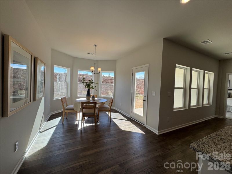 Furnished interior view inside a new home in McFarland Estates, York (Image 16).