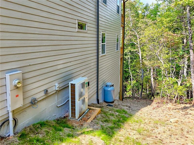 Exterior details and patio area of a home in , Clayton (Image 62).