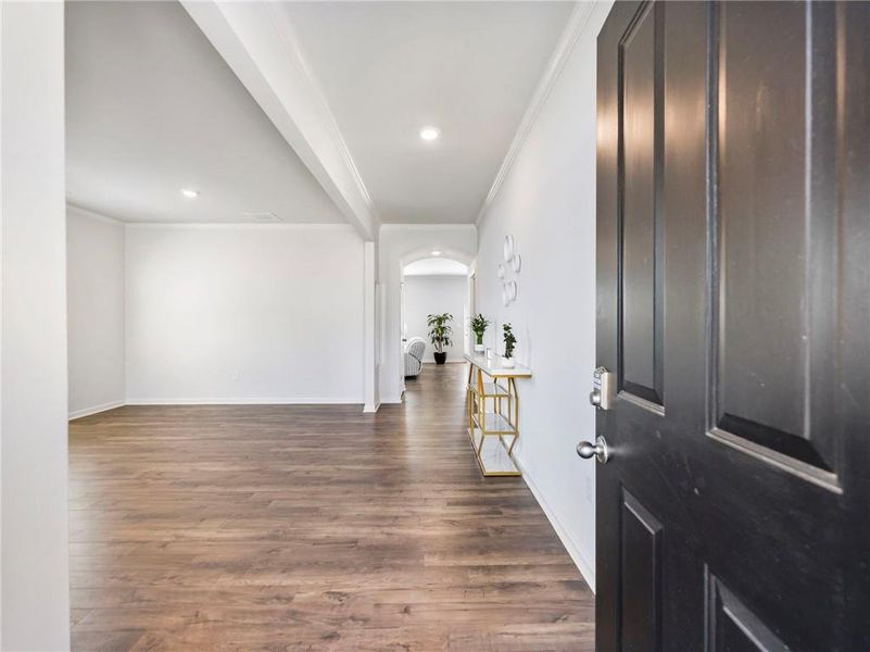 Spacious, unfurnished interior of a new home in , Braselton (Image 62). Spacious, unfurnished interior of a new home in , Braselton (Image 62).