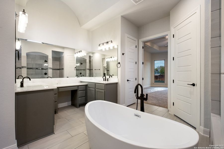 Furnished interior view inside a new home in Harvest Hills, Marion (Image 12).