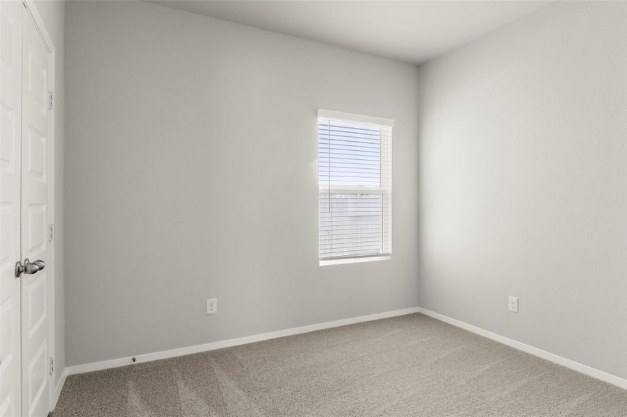 Spare room with carpet