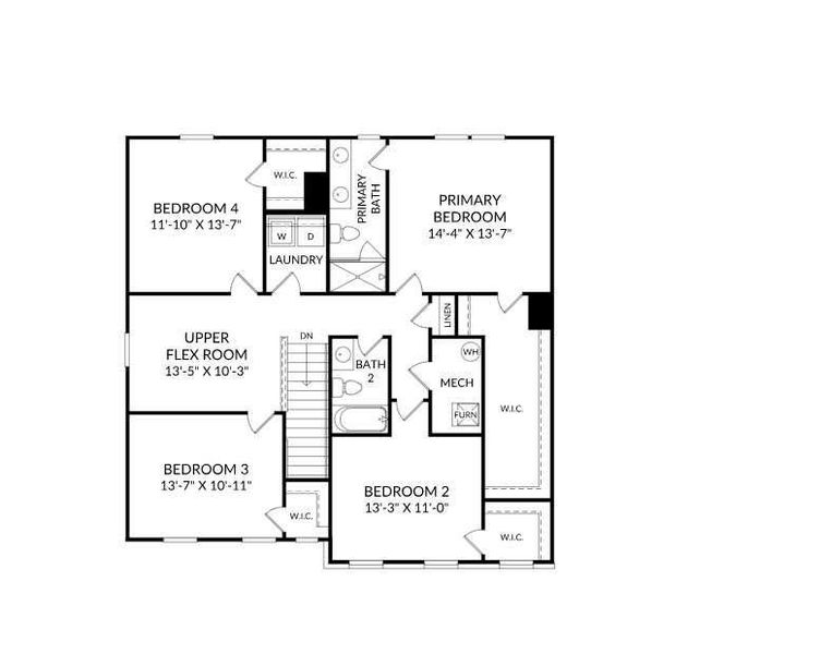 2D floor plan layout of this home in River Oaks, Locust Grove, GA (Image 3). 2D floor plan layout of this home in River Oaks, Locust Grove, GA (Image 3).