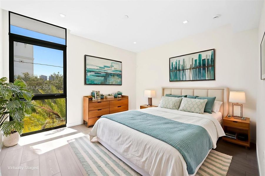 Furnished interior view inside a new home in , Miami (Image 16). Furnished interior view inside a new home in , Miami (Image 16).