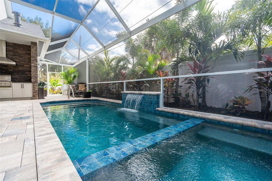 Exterior details and patio area of a home in , Safety Harbor (Image 28). Exterior details and patio area of a home in , Safety Harbor (Image 28).