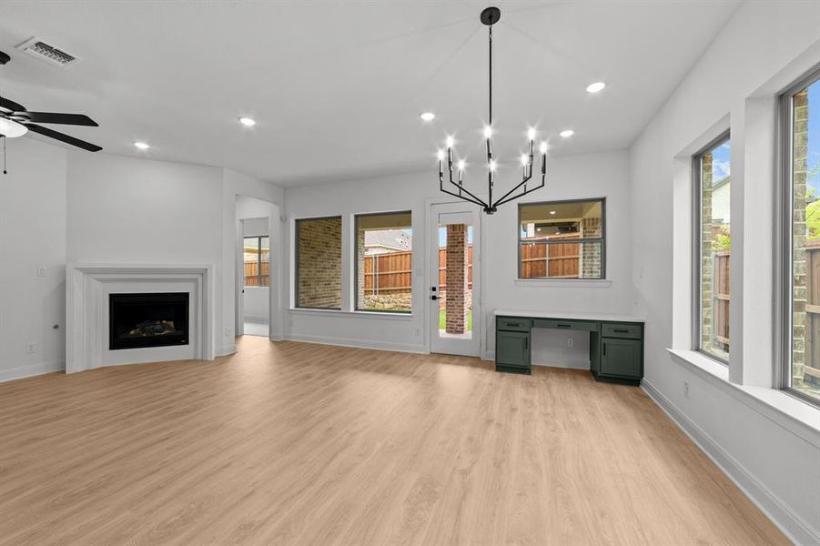 Spacious, unfurnished interior of a new home in South Pointe  Cottage Series, Mansfield (Image 14).