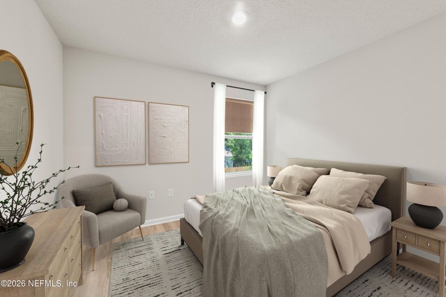 Furnished interior view inside a new home in , Jacksonville (Image 12).