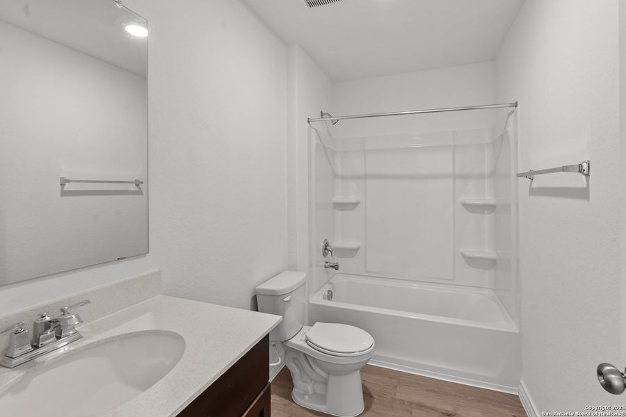 Furnished interior view inside a new home in Vista Real, Converse (Image 10).