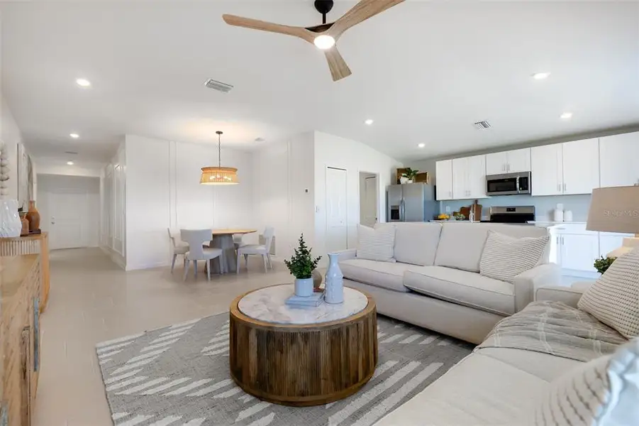 Furnished interior view inside a new home in , North Port (Image 3).