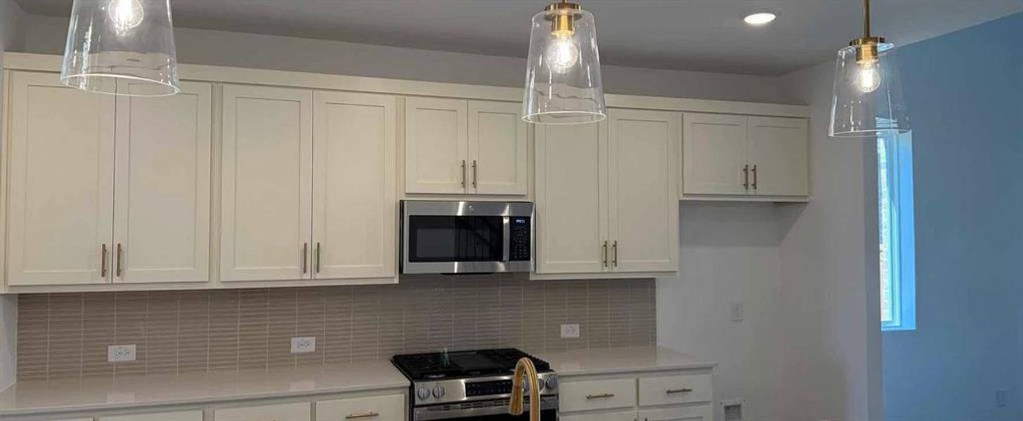 Kitchen Construction Progress featuring the Serene Collection