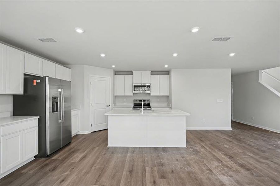 Furnished interior view inside a new home in Sterling Oaks, Ash (Image 3).