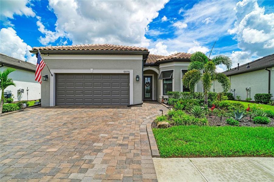 Front exterior of a new home in , Nokomis, FL, highlighting curb appeal (Image 26).