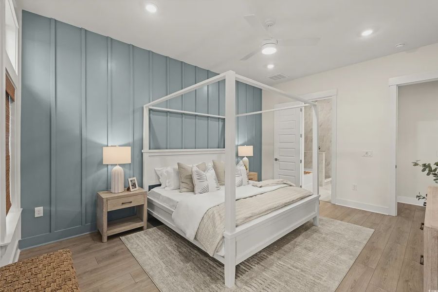 Furnished interior view inside a new home in Long Bay Golf Club, Longs (Image 14).