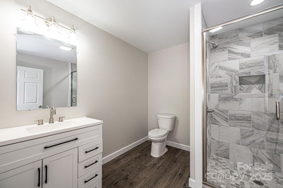 Furnished interior view inside a new home in , Newton (Image 7).