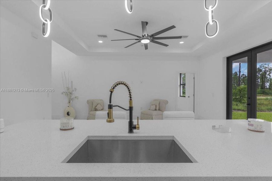 Furnished interior view inside a new home in , Lehigh Acres (Image 15). Furnished interior view inside a new home in , Lehigh Acres (Image 15).