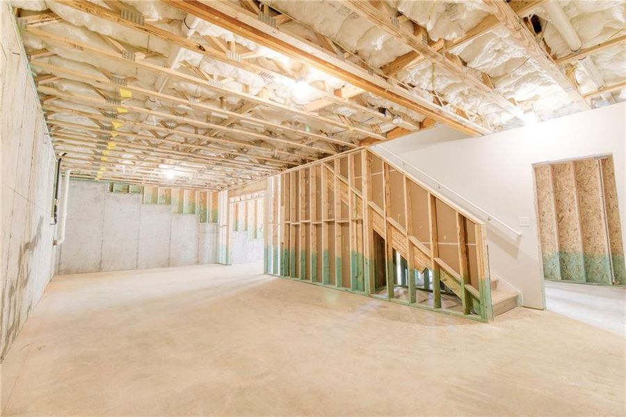 In-progress construction of a new home in , Canton, GA (Image 28).